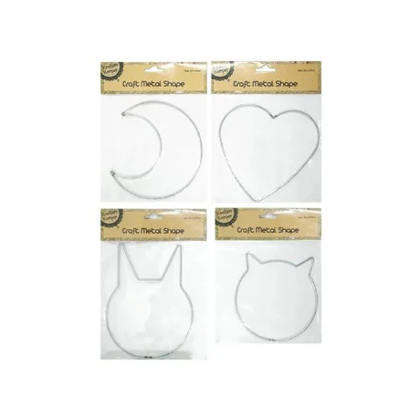 Craft Metal Shape Outline - 15cm