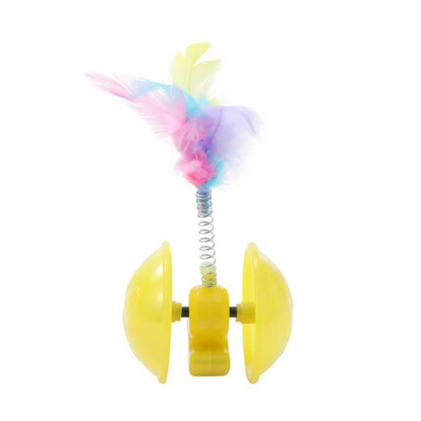 Crazy Rolling Cat Toy - 10cm x 4cm - Image 2
