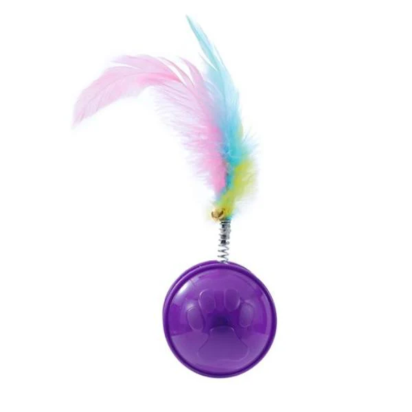 Crazy Rolling Cat Toy - 10cm x 4cm - Image 3