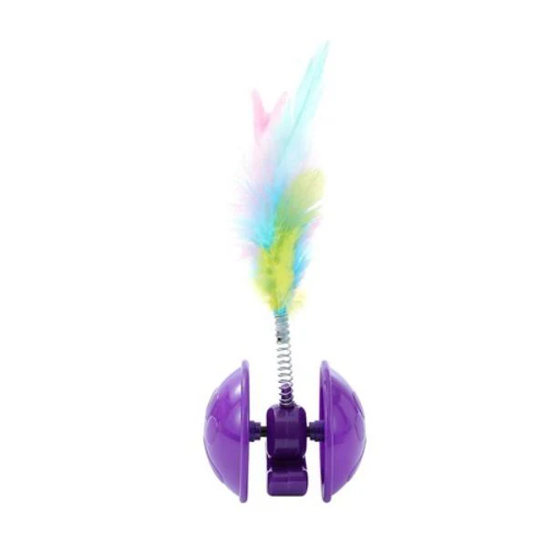 Crazy Rolling Cat Toy - 10cm x 4cm - Image 4