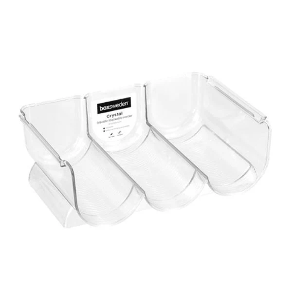 Crystal 3 Bottle Stackable Holder - 30cm x 21cm x 10.5cm - Image 3