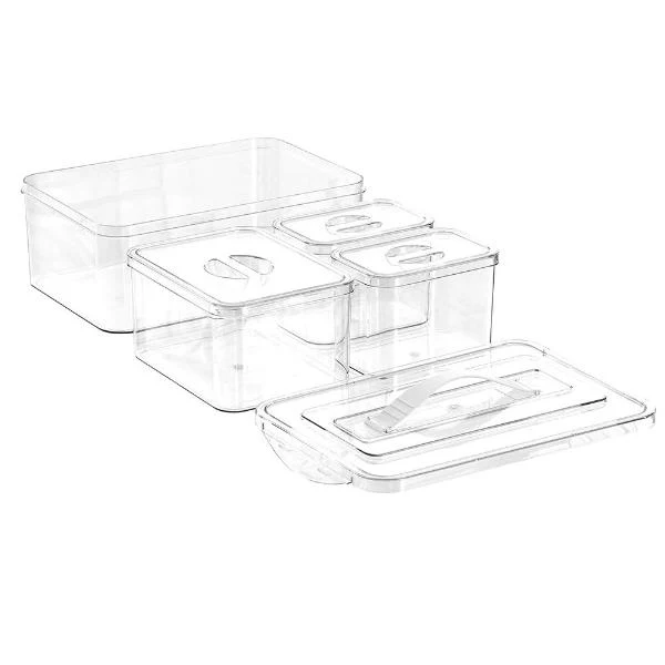 4 Pack Crystal Storage Container Set - Image 6