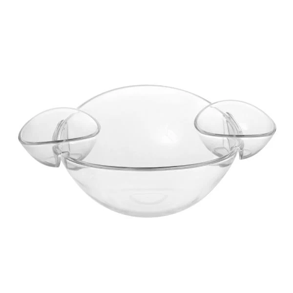 3 Pack Lemon & Lime Crystal Chip Dip Serving Bowls - Image 3