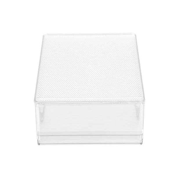 Crystal Fridge Tray With Lid - 30cm x 20cm x 10.5cm - Image 2
