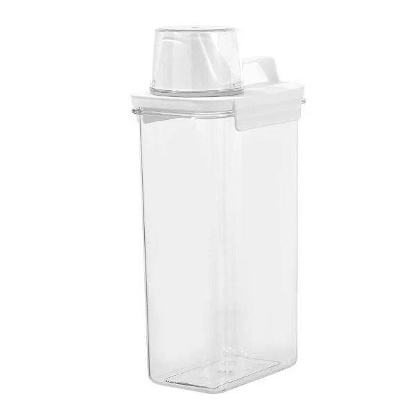 Boxsweden Crystal Clear Keep Fresh Dispensing Container With Measuring Cup - 2.3L - Image 7