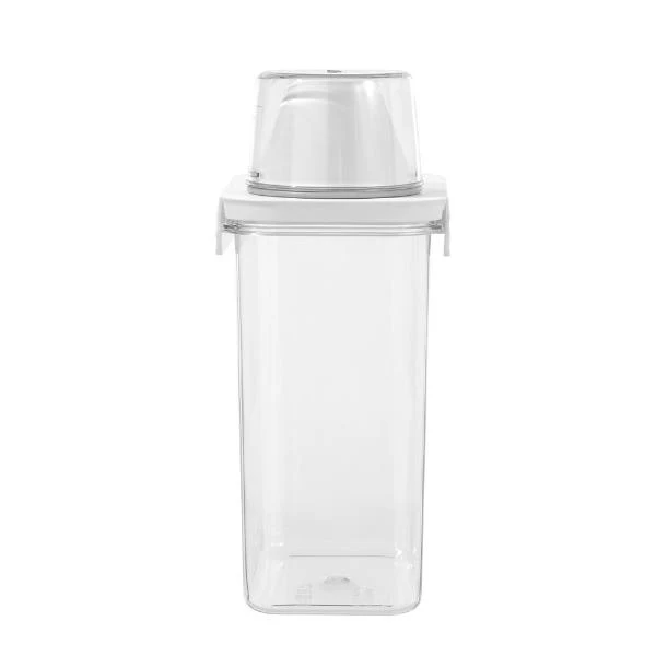 Boxsweden Crystal Clear Keep Fresh Dispensing Container With Measuring Cup - 1.8L - Image 5