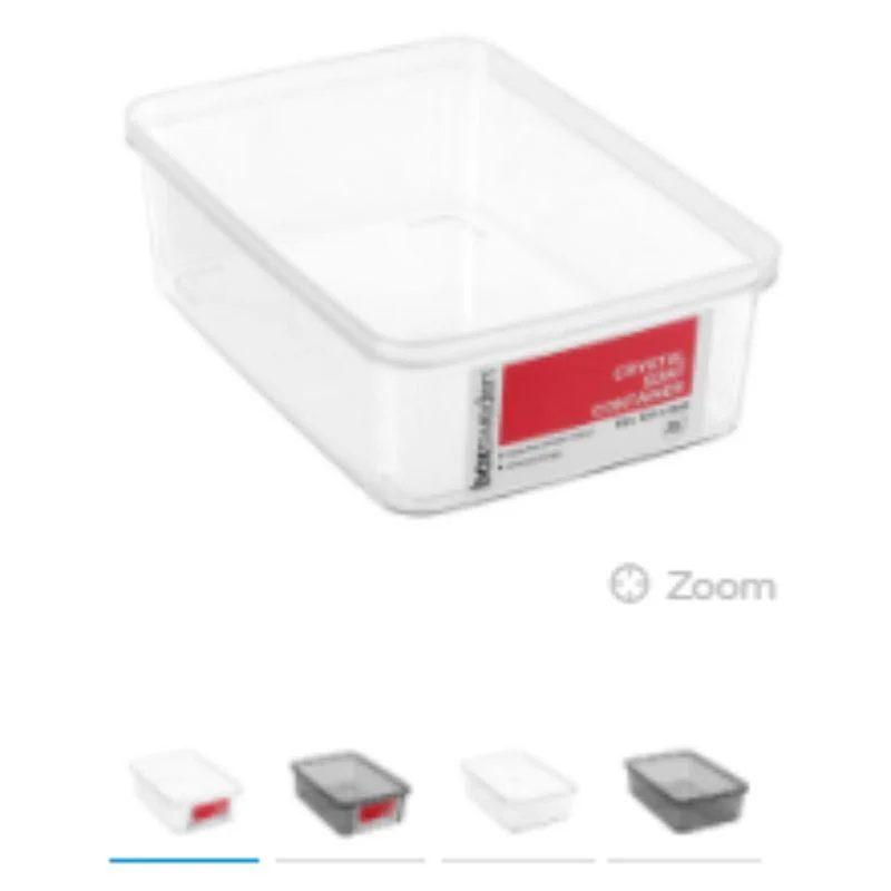Crystal Sort Container - 19cm x 13.5cm x 6cm