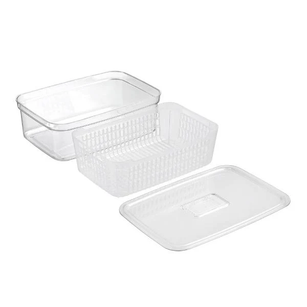 Boxsweden Crystal Clear Vegetable Storer Fridge Container - 4.7L - Image 3