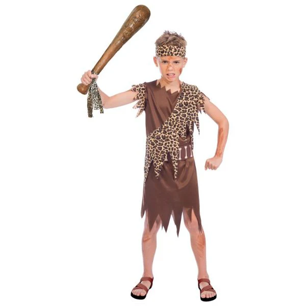 Cave Boy Costume - 8 - 10 Years