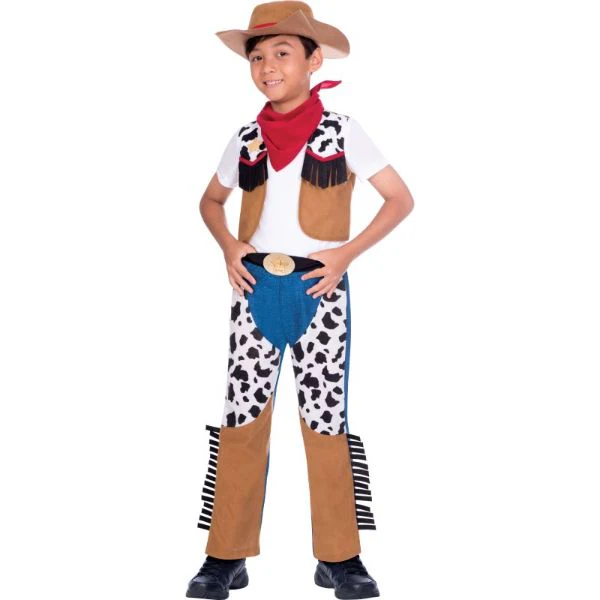 Cowboy Kids Costume - 6 - 8 Years