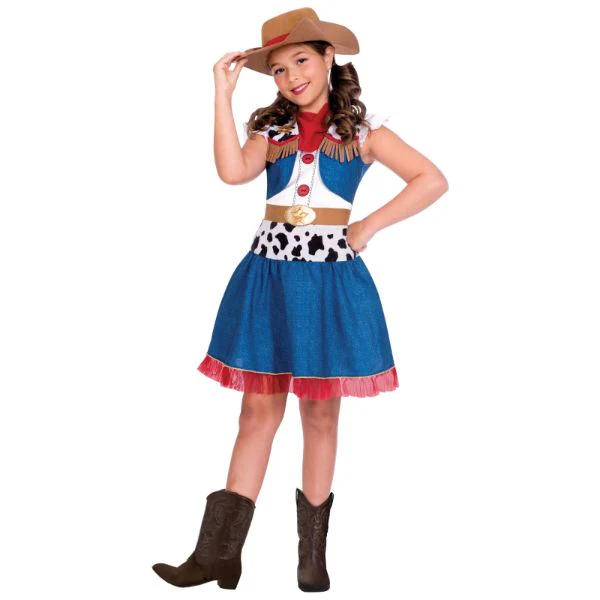 Cowgirl Cutie Kids Costume - 4 - 6 Years