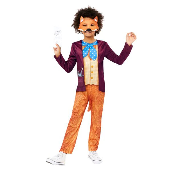 Mr Fox Boys Costume - 6 - 8 Years
