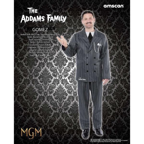 Adults The Adams Family Gomez Mens Costume - Large - Image 3