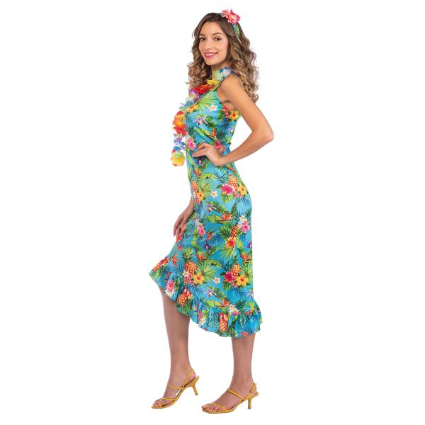 Blue Hawaii Dress Womens Costume - Size 14 - 16 - Image 2