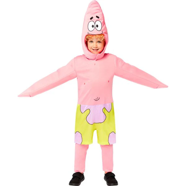 Spongebob Patrick Boys Costume - 4 - 6 Years
