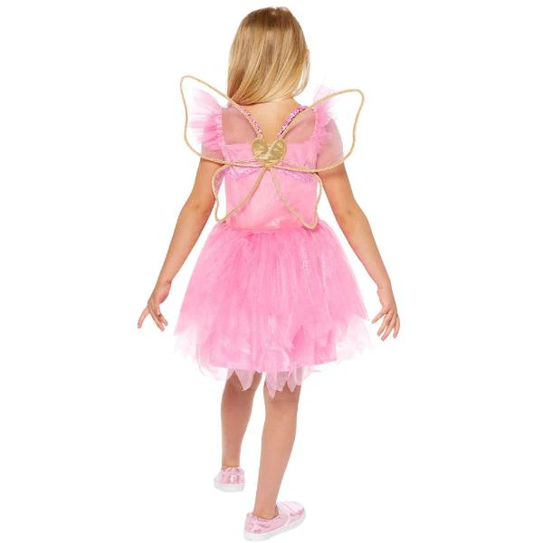Pink Fairy Girls Costume - 4 - 6 Years - Image 3