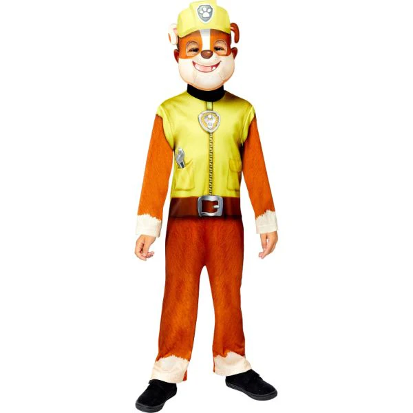 Paw Patrol Rubble Costume - 4 - 6 Years