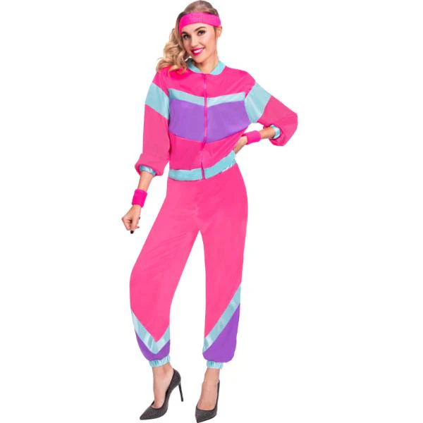 Shell Suit Women Costume - Size 10 - 12