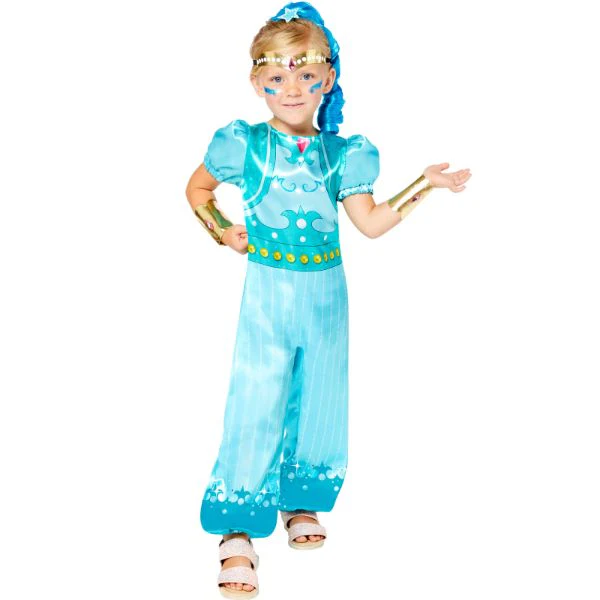 Blue Shimmer & Shine Costume - 4 - 6 Years