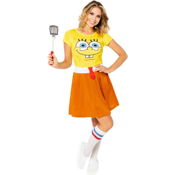 Women Spongebob Costume - Size 10 - 12