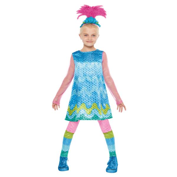Trolls 3 Band Together Poppy Costume - 4 - 6 Years