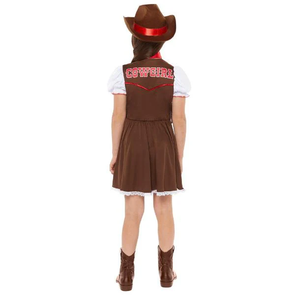 Western Cowgirl Kids Costume - 3 - 4 Years - Image 3