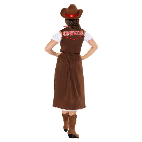 Western Cowgirl Womens Costume - Size 8 - 10 - Image 2