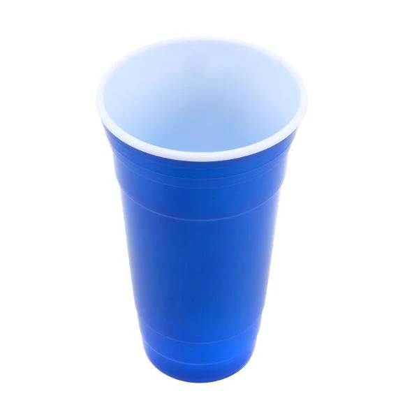 Blue American Jumbo Reusable Cup - 1L - Image 3