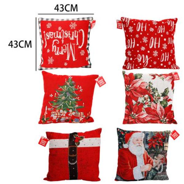 Assorted Christmas Cushion - 43cm x 43cm - Image 3