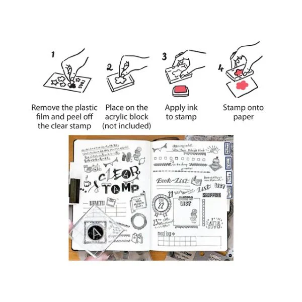 Decorative Clear Stamp - Image 2