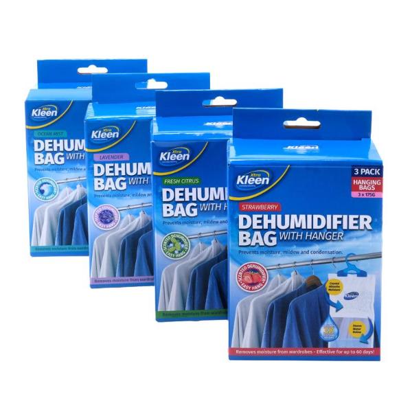 3 Pack Dehumidifier Bag With Hanger - 175g - Image 3