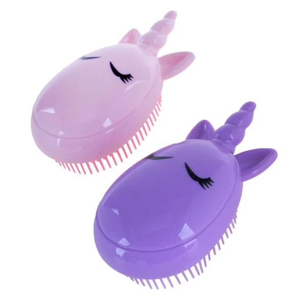 Unicorn Detangling Hair Brush - 12cm x 6.5cm - Image 4