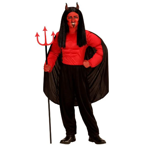 Lady Muscle Devil Costume - 158cm