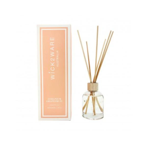 Wick2wear Geranium Grapefruit Diffuser - 200ml