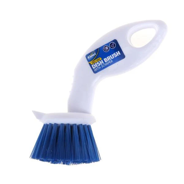 Handy Kitchen Dish Brush With Scraper Edge - Image 4