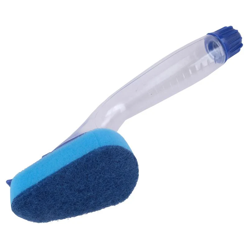 4 Pack Dish Sponge & Scourer With Soap Dispensing Handle Refill Pack - Image 2