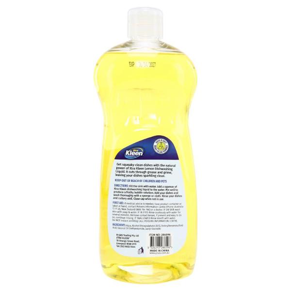 Lemon Dish Washing Liquid - 750ml - Image 3