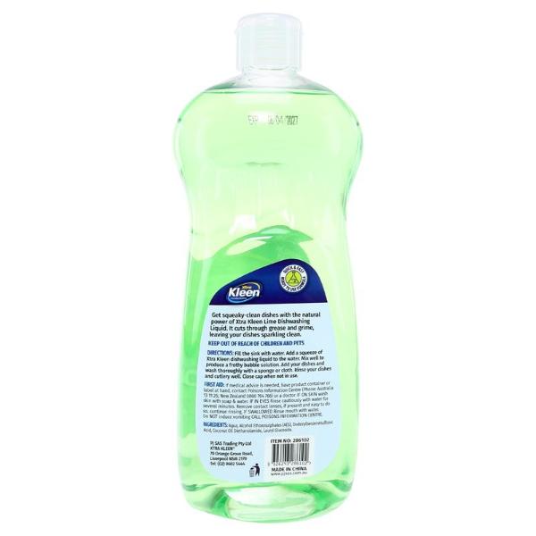 Lime Dish Washing Liquid - 750ml - Image 3