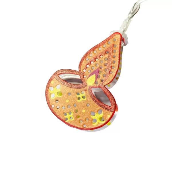 10 Led Diwali Diya Light String - 165cm - Image 3