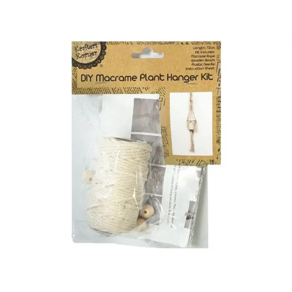 DIY Macrame Plant Hanger Kit - 72cm