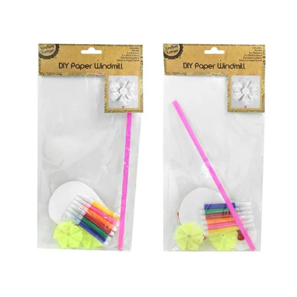 DIY Paper Windmill