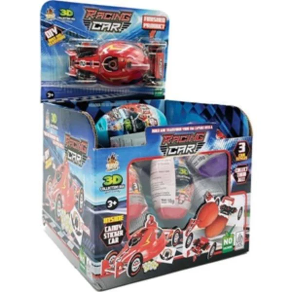 Universal Candy DIY Race Car Collection Egg - 10g