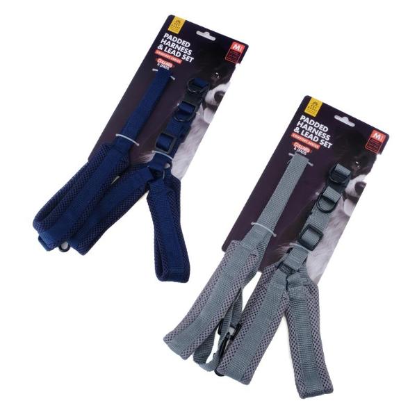 Medium Dog Padded Harness & Lead Set - 45cm x 65cm x 2.5cm - Image 3