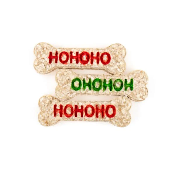 3 Pack Christmas Rawhide Dog Chew Munchy Bones