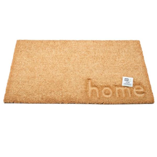 PVC Natural Press Doormat - 40cm x 70cm