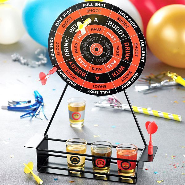 Drinking Darts Including 4 Shots & 4 Darts - 20cm x 28cm - Image 2