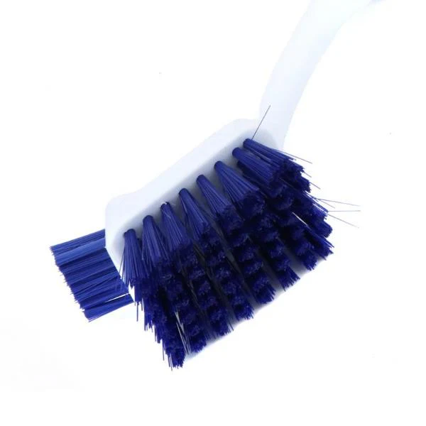Dual Bristle Head Dish Brush With Soft Grip Handle - 29cm x 4cm x 7cm - Image 2