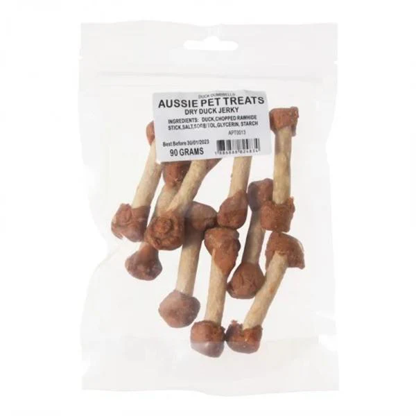 Duck Jerky Dumbbells - 90g