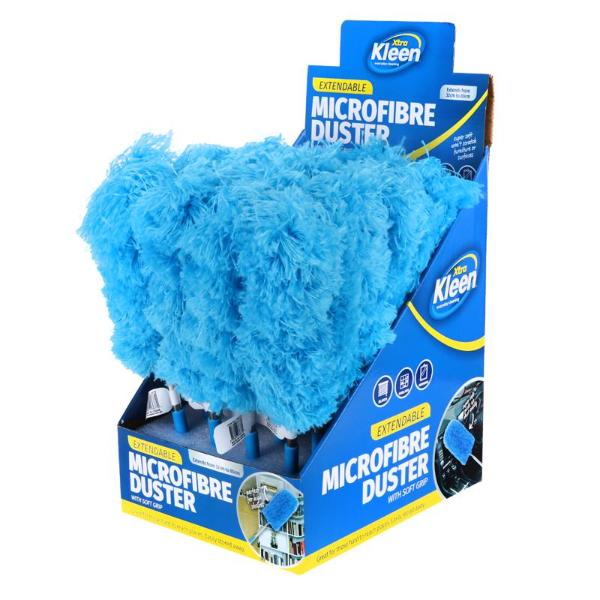 Microfibre Duster With Telescopic Expandable Handle - 34cm x 81cm - Image 3