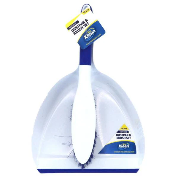 2 Pack Dustpan & Brush Set
